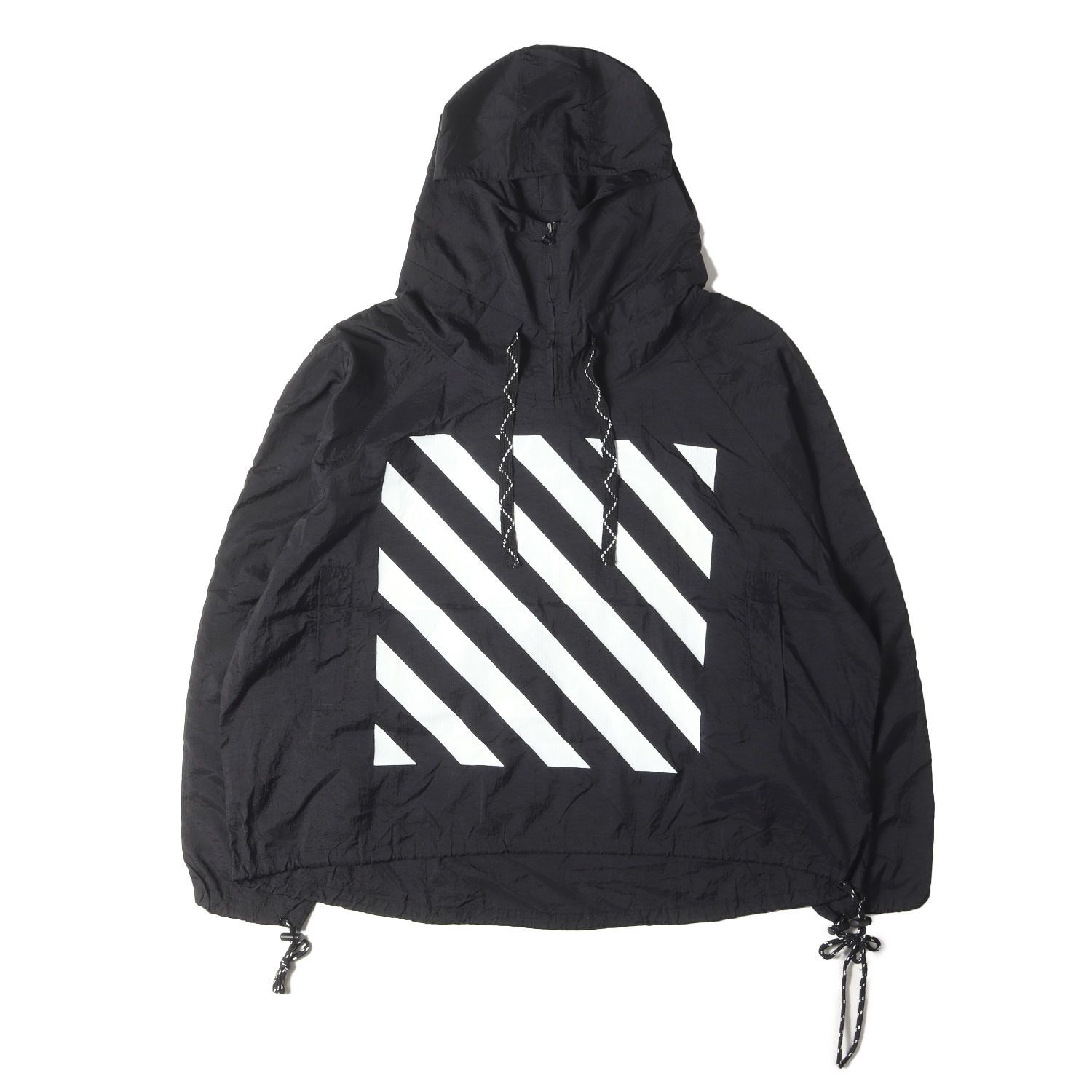 美品】OFF-WHITE オフホワイト ジャケット ブラック 黒 サイズ:S  