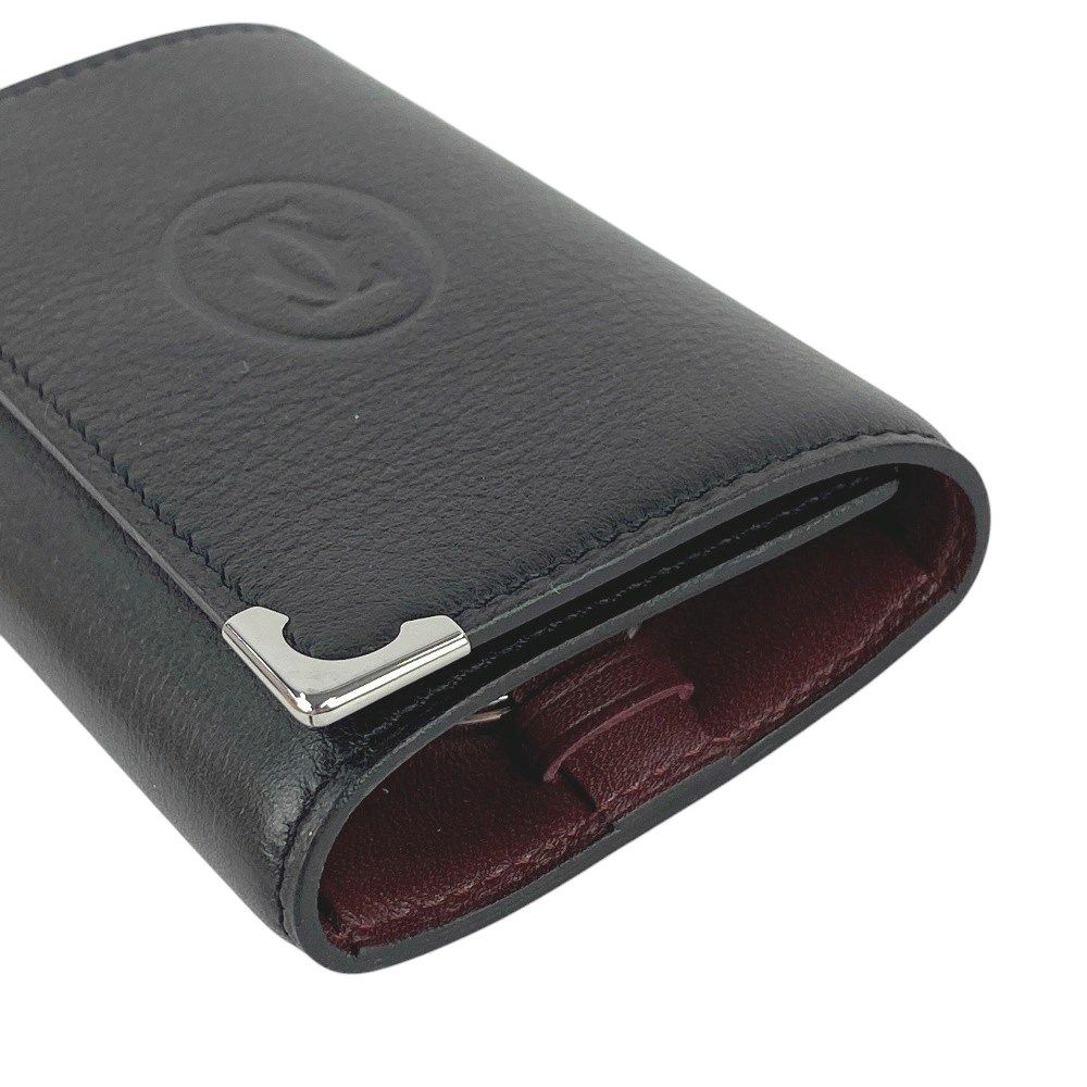 楽天市場】【美品】Cartier カルティエ マスト ドゥ カルティエ 4連キーケース カーフレザー ボルドー L3000203 箱 カード 【中古】  : ノースプラザ 楽天市場店