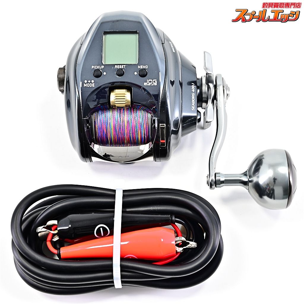 ダイワ 23シーボーグ 400J 使用距離35.2km 使用43時間 DAIWA SEABORG m40587