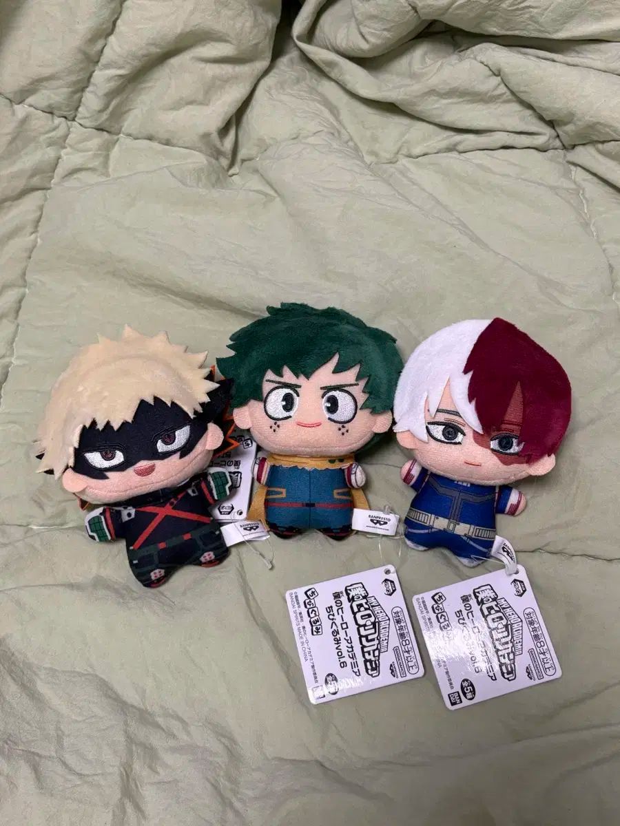 僕のヒーローアカデミア ヒロアカ ちび ぬいぐるみ ぬい 爆豪 勝己 緑 谷出久 轟 焦凍