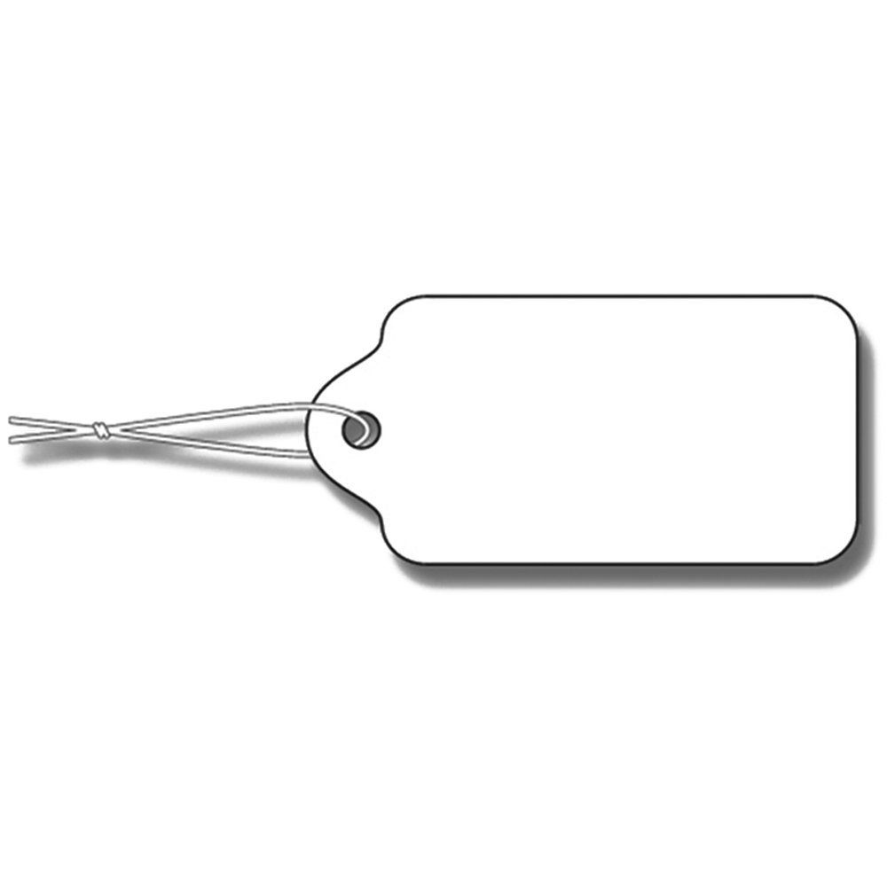 Size Pack of 2_Style タイプ2 シモジマ ヘイコー 提札 白無地 綿糸付 No.23 1000枚入 007102300 × 2