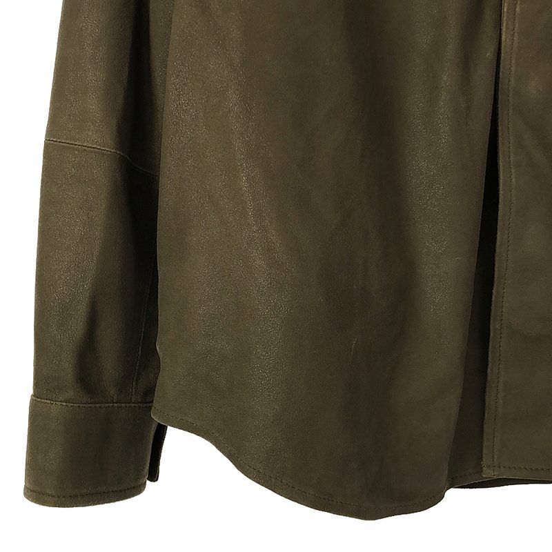 CCU / シーシーユー | RALLY FATIGUE SHIRT シープスキン スエード