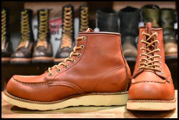 希少！RED WING 四角犬タグ 8167 アイリッシュセッター25.5 RED WING