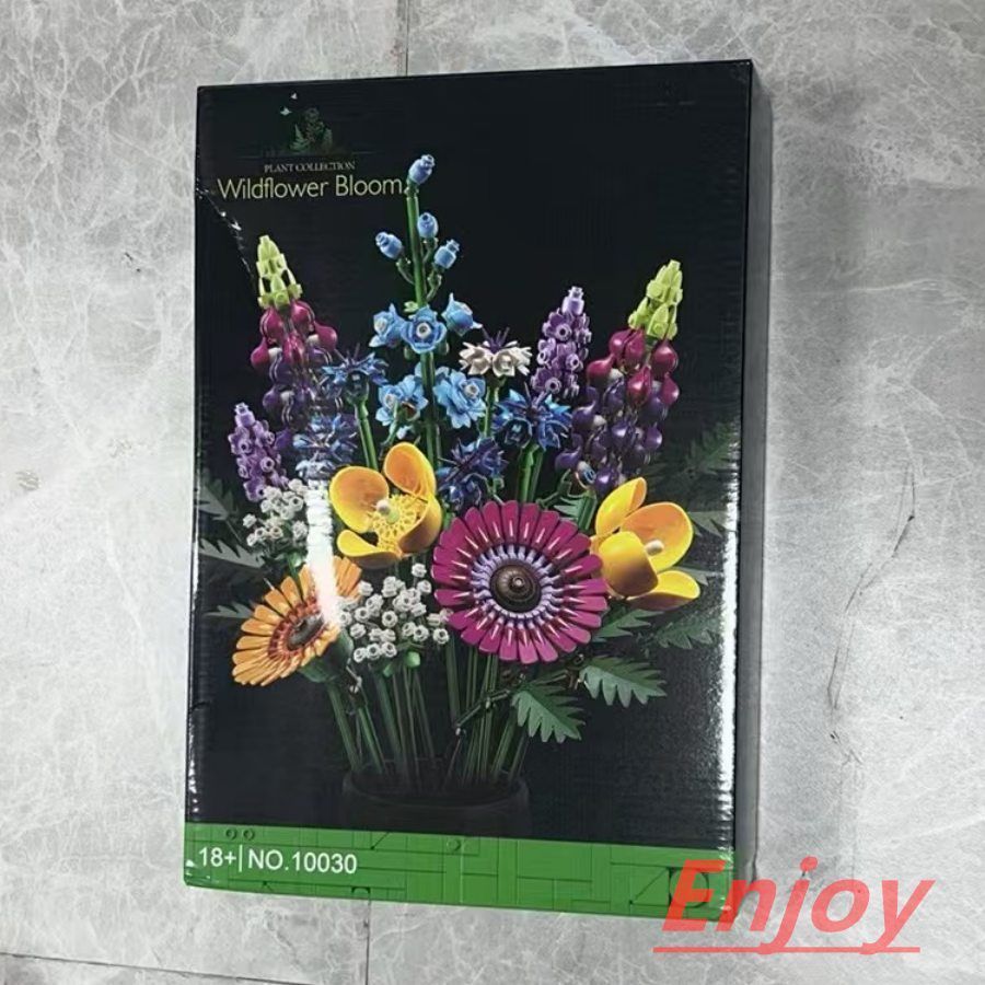 LEGO レゴ互換品 花束 花盛り 花々 ブロック プリザーブドフラワー 939PCS 知育玩具 おもちゃ 女の子 子供 組み立て 学習玩具 クリスマス プレゼント 入学 お祝い