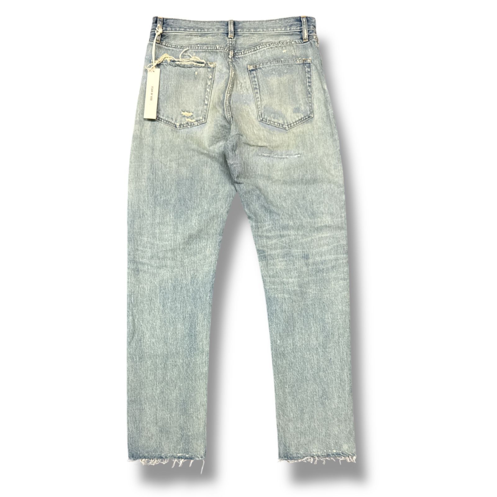 定価3万円デニム　ボア　コート　フィアオブゴッド風 FEAR OF GOD - 今市隆二着用 FEAR OF GOD ボアデニムジャケット