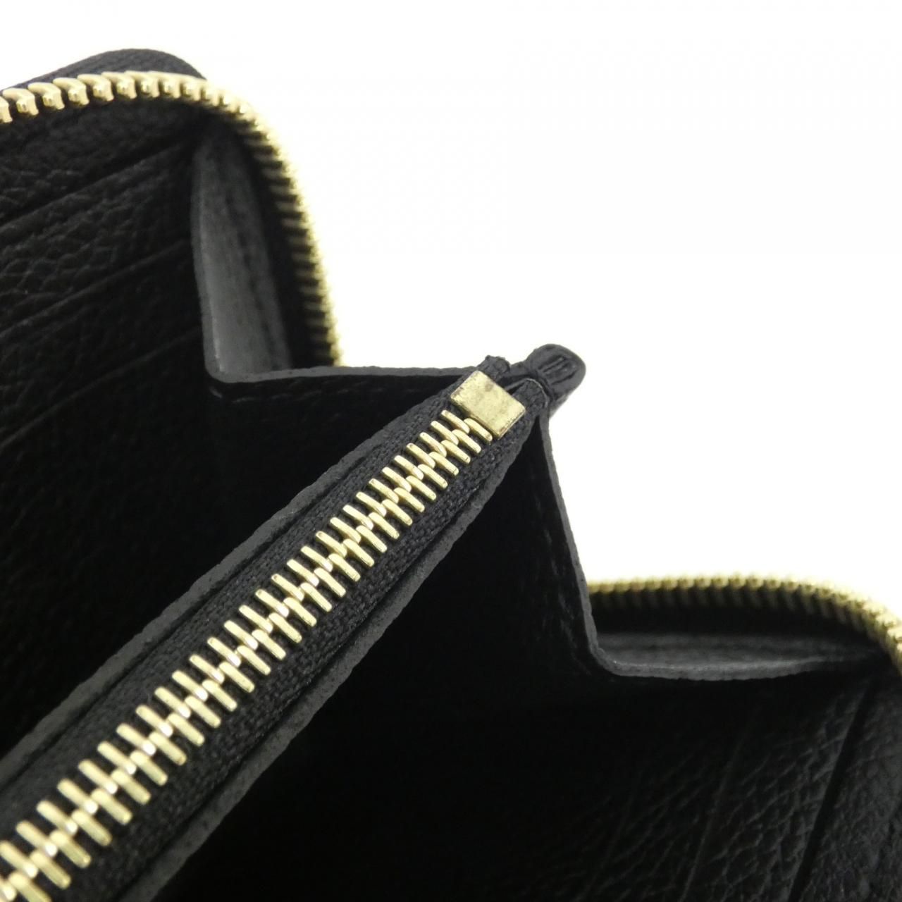 ルイヴィトン ジッピーウォレット アンプラント 長財布 ブラック