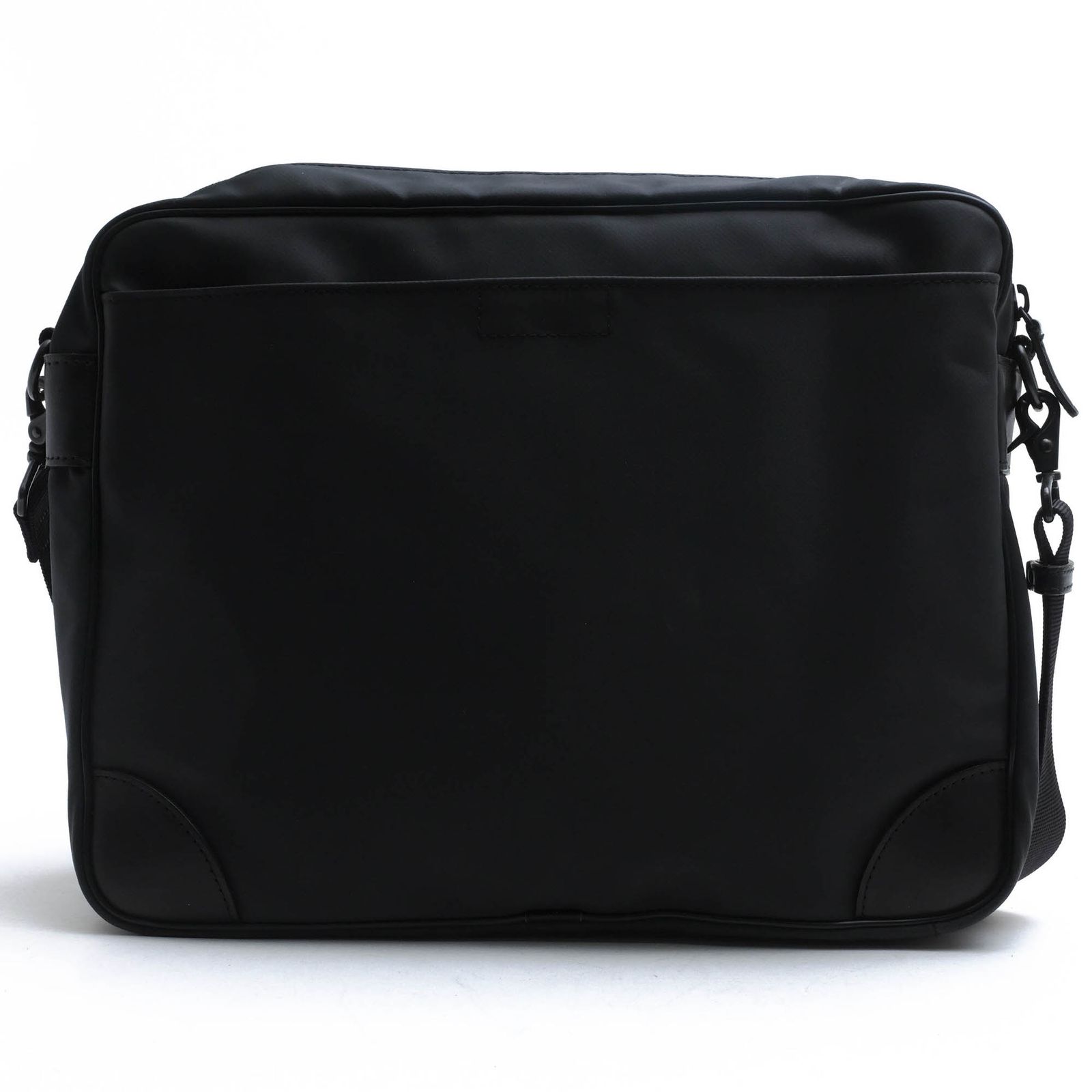 POTER オールレザーショルダーバッグ　革　ポーター　　ブラック PORTER レザー ブラック PORTER ポーター オールレザー ショルダー