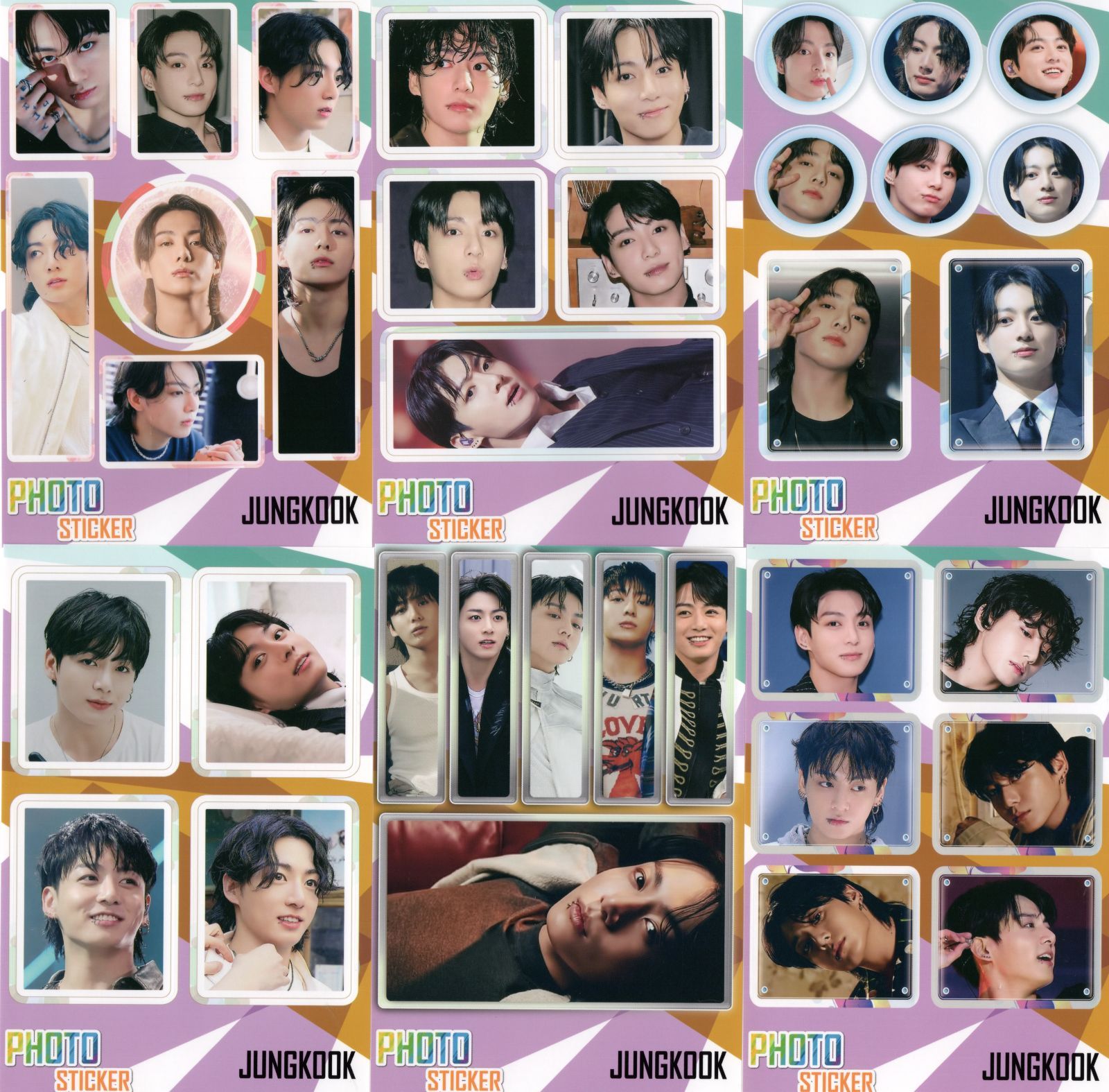 BTS ジョングク グッズ ステッカーセット 87枚入 フォト