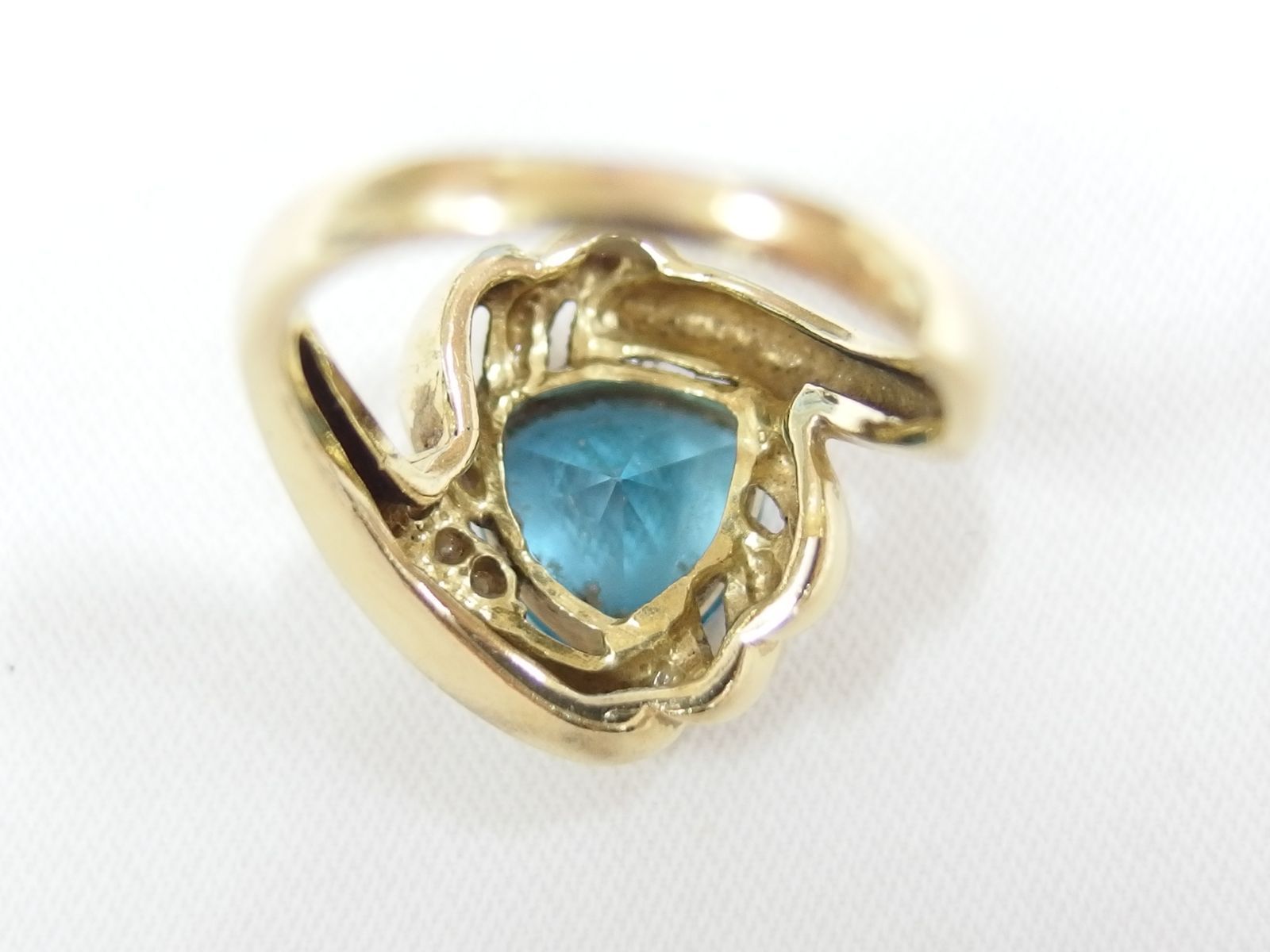 ブルートパーズ リング