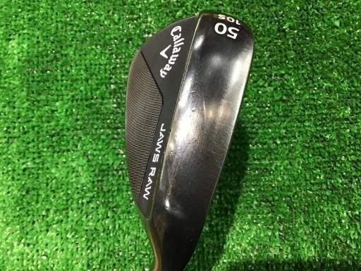 キャロウェイ JAWS RAW ブラック 50° 10° S ウェッジ WG 特注シャフト フレックスX メンズ 男性用 右利き 右用 Cランク ゴルフクラブ