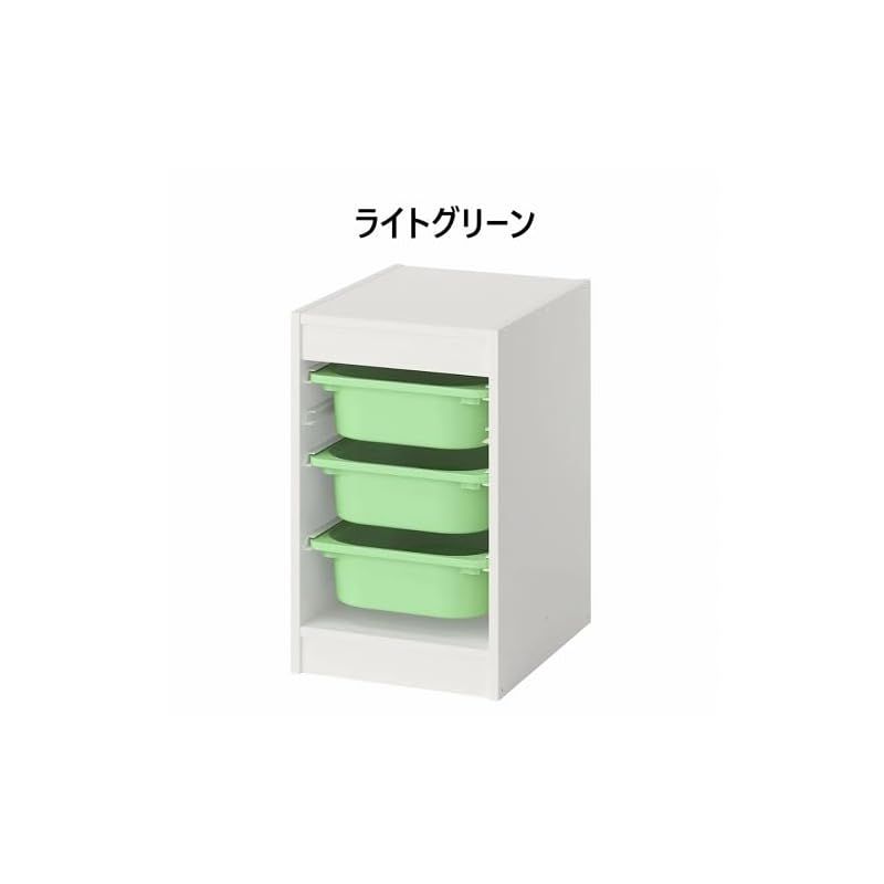 セット商品 IKEA イケア 収納コンビネーション ホワイト ボックスSサイズx3個 34x44x56cm v0064 TROFAST トロファスト ホワイト 1 NEXPOTALLINN_EU