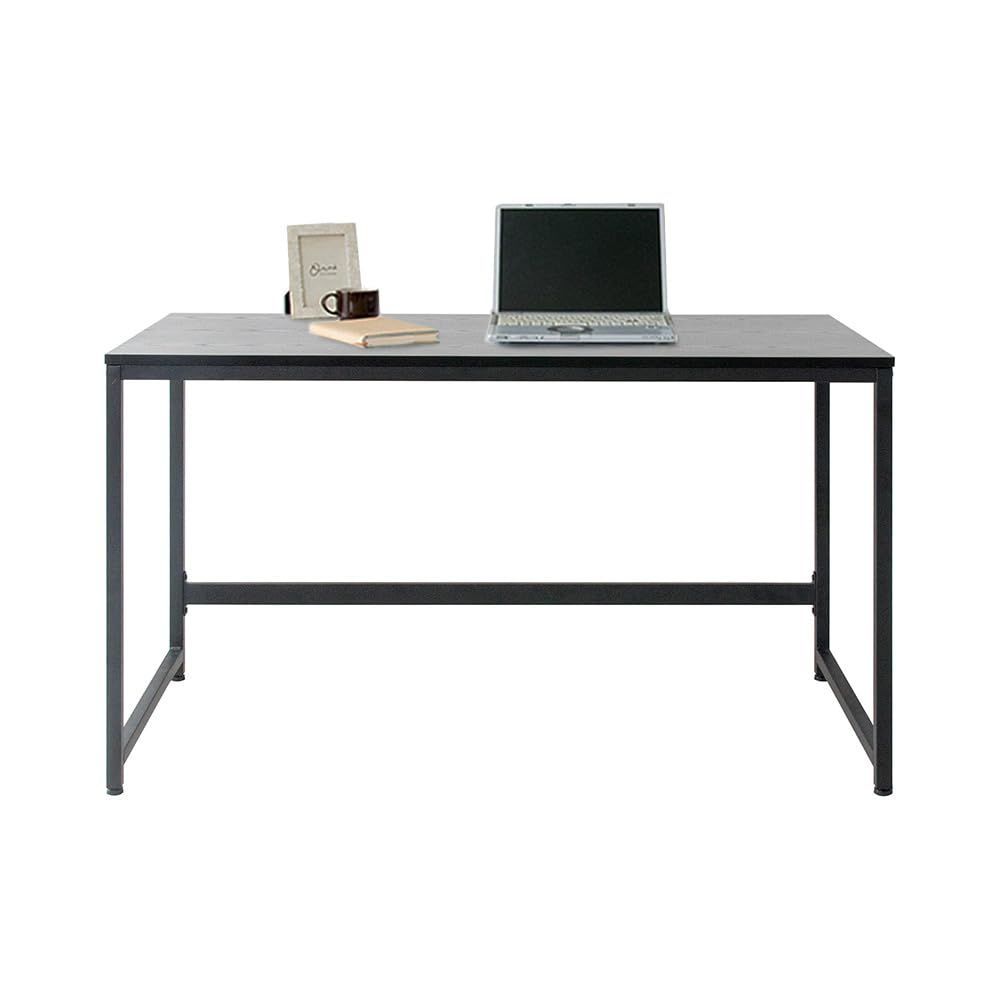 人気商品 アイリスプラザ パソコンデスク デスク オフィス 机 PCデスク テレワーク ブラック 幅120㎝ PCDES-120