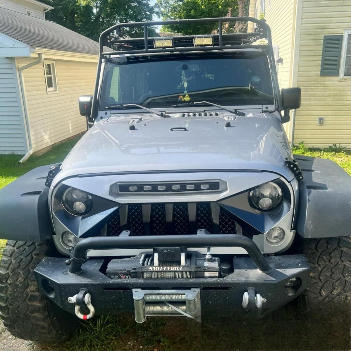 Jeep ラングラー JL型 18〜24年式対応 フロントグリル 新型風 中期 Amazon