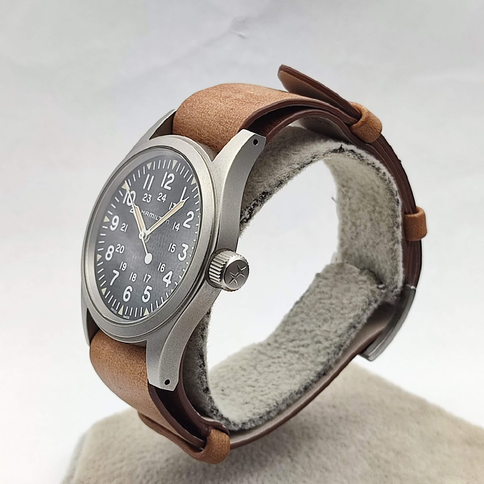 【超美品】HAMILTON　ハミルトン　H694390　カーキフィールド　手巻き