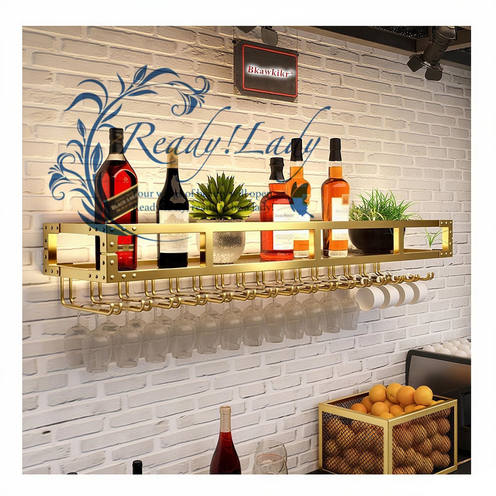 後払いOK。 壁掛けワインラック ウイスキー棚 LEDライト付き 単層 二層 60-150cm ワインラック ウイスキー棚 ボトルスタンド 酒棚 置き 収納ケース ボトルホルダー レストラン バー キッチン収納 スタンドレス black 単層120cm ご購入はこちらから。