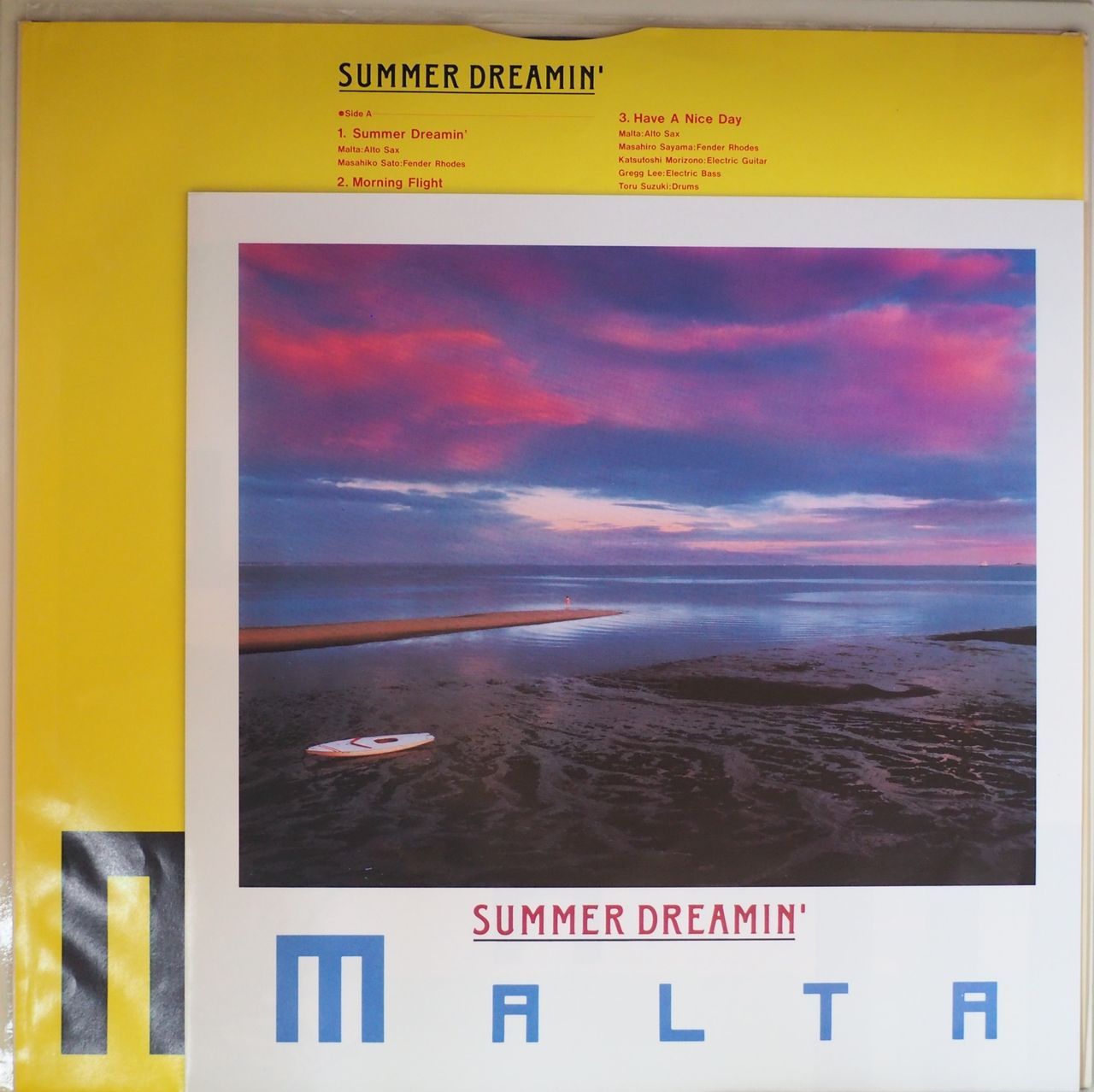 廃盤★昭和レトロ★1985年 サマードリーミン マルタ MALTA CDアルバム 廃盤☆昭和レトロ☆1985年 サマードリーミン マルタ MALTA CD