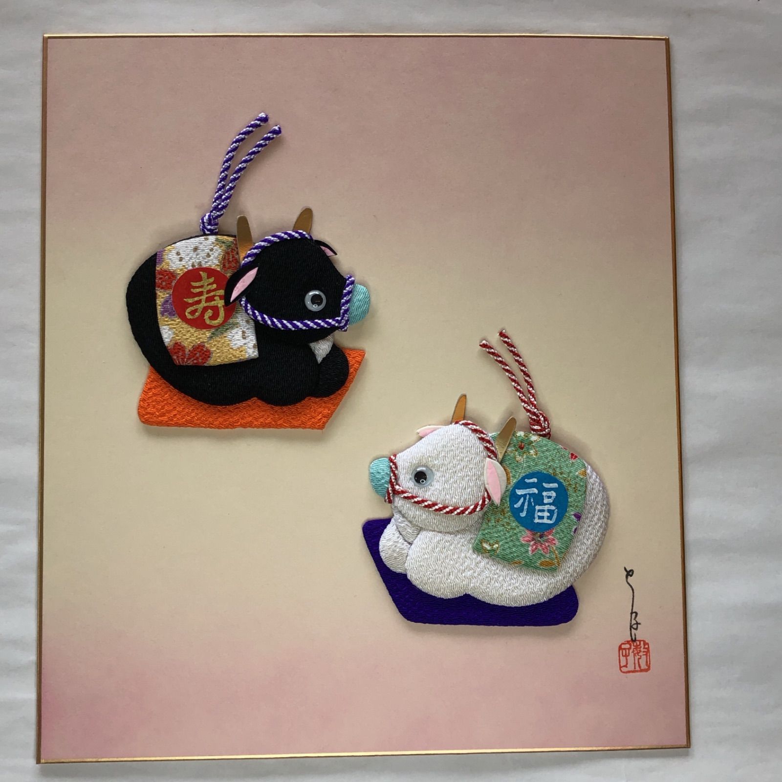 押絵　押し絵 かんたん押絵・おめでた福龍｜株式会社さくらほりきり