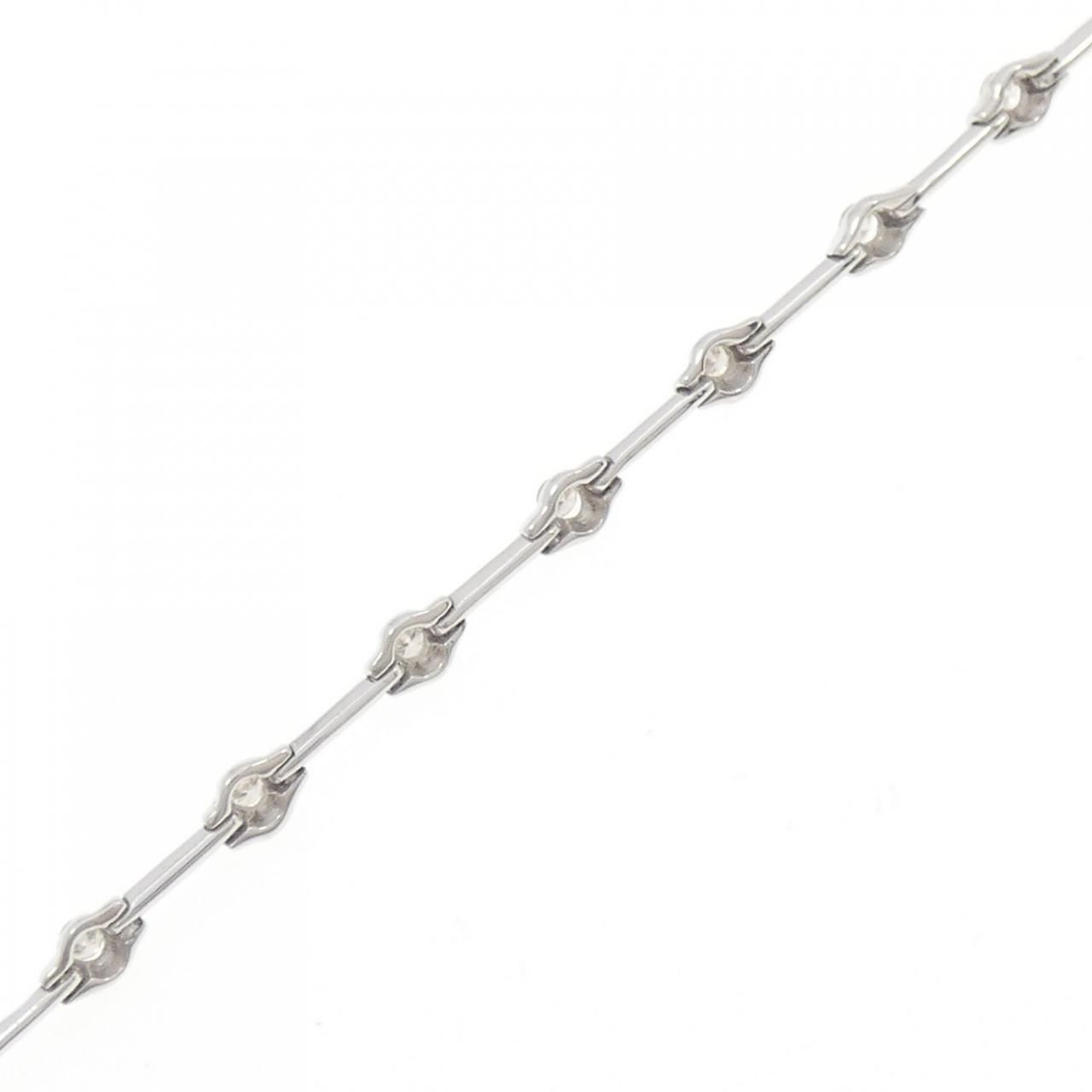 18KWG ダイヤモンド ブレスレット 0.50CT