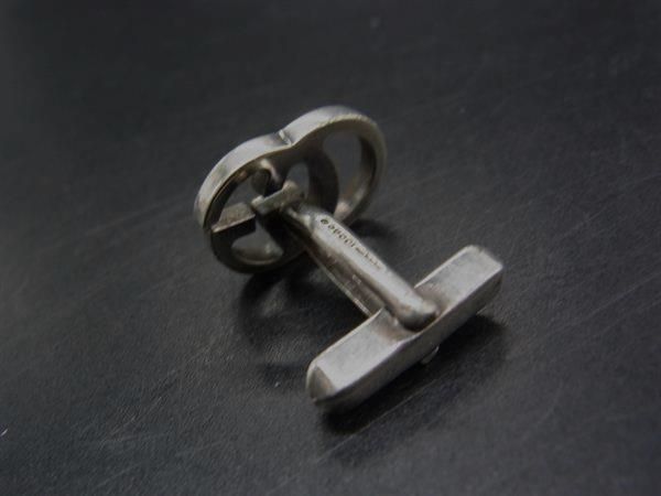 新品グッチ　カフス　カフリンクス GUCCI グッチ カフスボタン カフリンクス カフス ロゴ