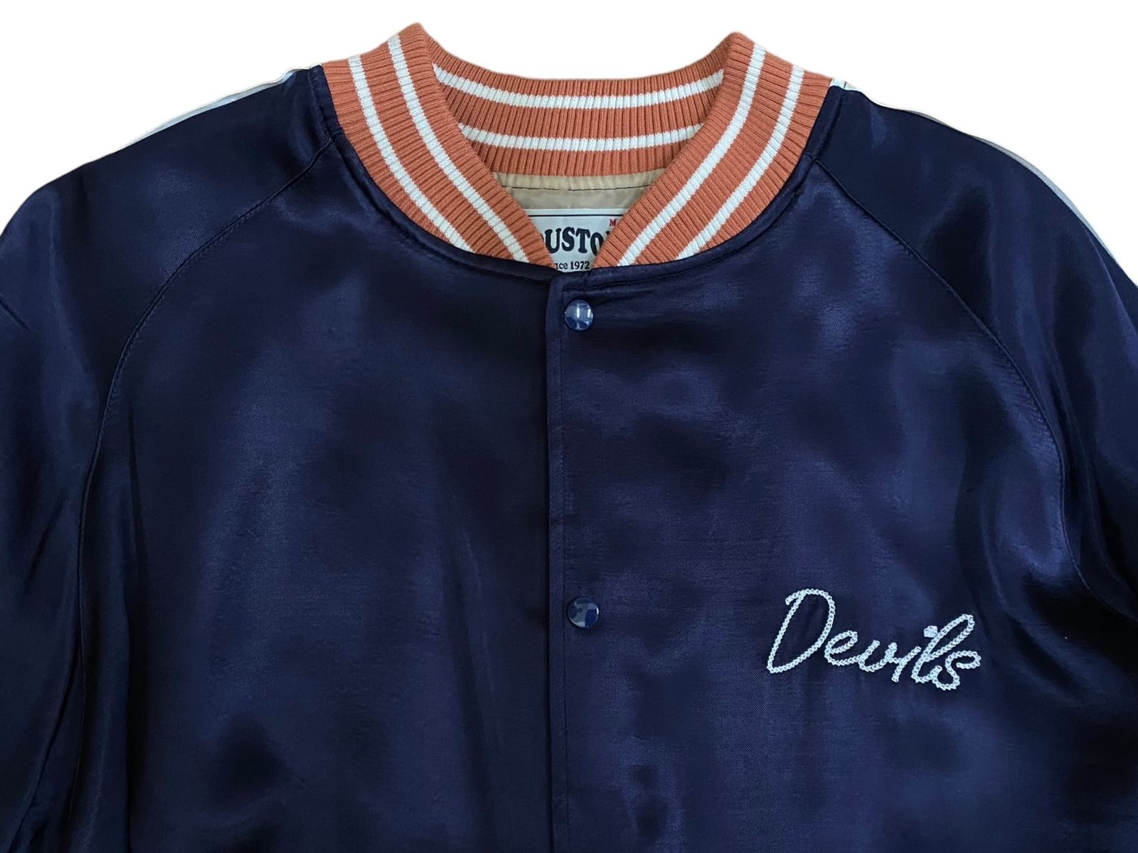 HOUSTON (ヒューストン) RAYON AWARD JACKET（DEVILS）レーヨン