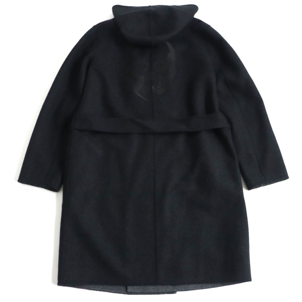 美品▽ルシアンペラフィネ ウール×カシミヤ スカル リバーシブル