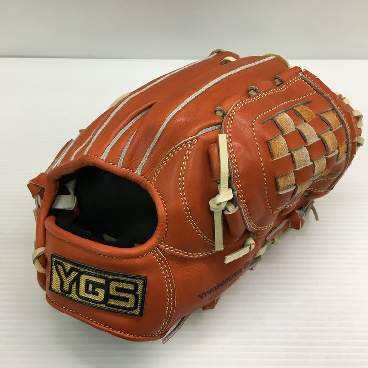 中古品 山本グラブスタジオ YGS 硬式 内野手用グローブ 664K 6991