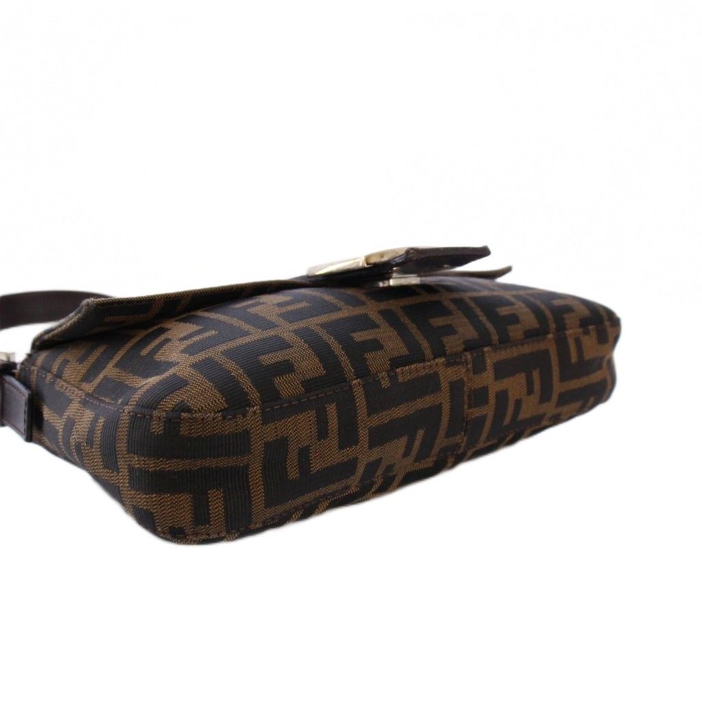 フェンディ FENDI マンマバケット ズッカ柄 ハンドバッグ シルバー金具 茶 KH OH WWW_OLIVIERBERNSTEIN_COM