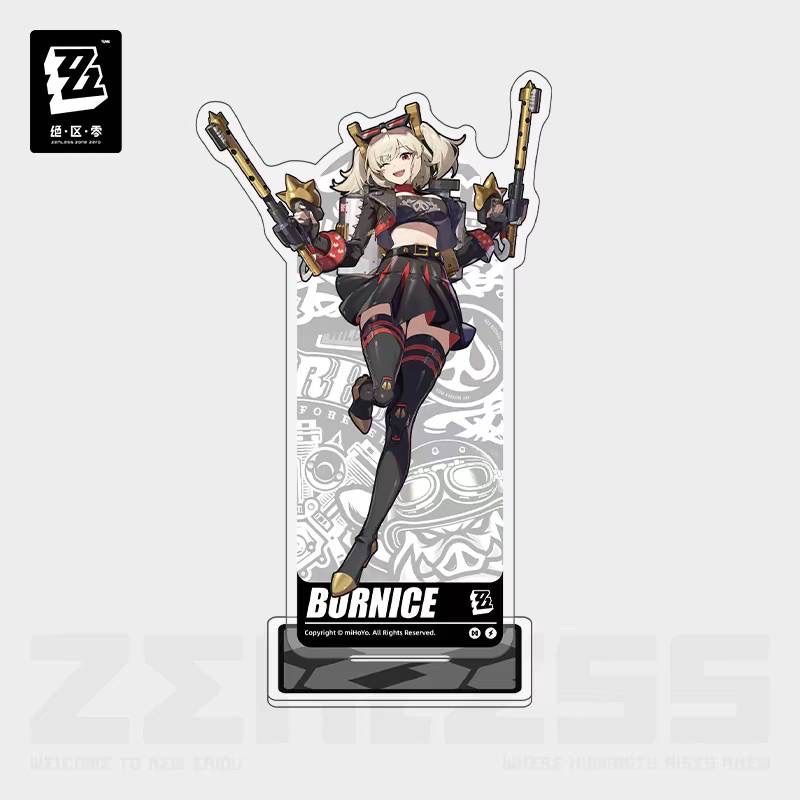 ゼンゼロ×ピザーラ　アクリルスタンド『バーニス』レア非売品×おまけ5点 ピザーラゼンゼロコラボ『A賞：オリジナルアクリルスタンド