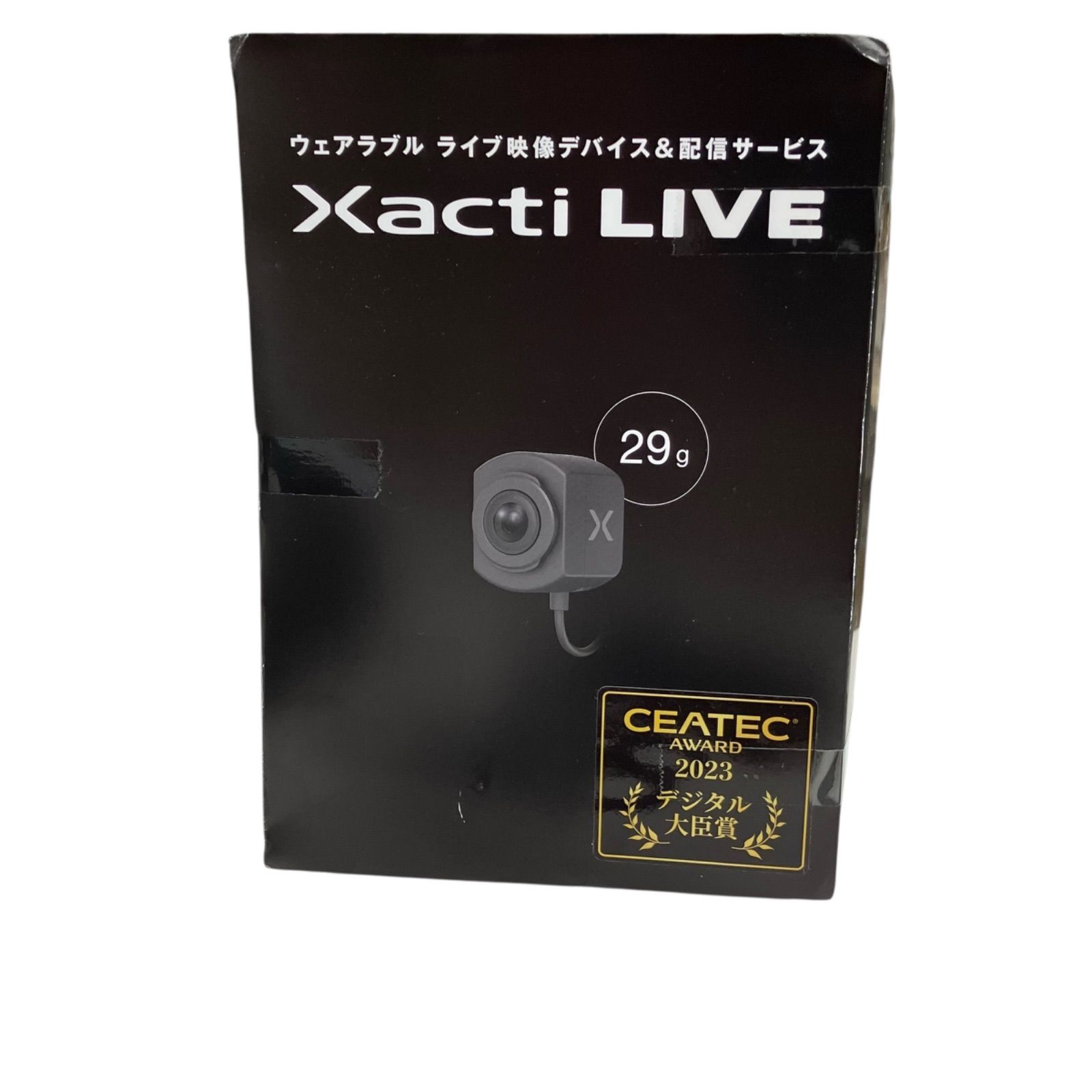 186000 現状品 Xacti LIVE ウェラブルライブカメラ CX-WL100