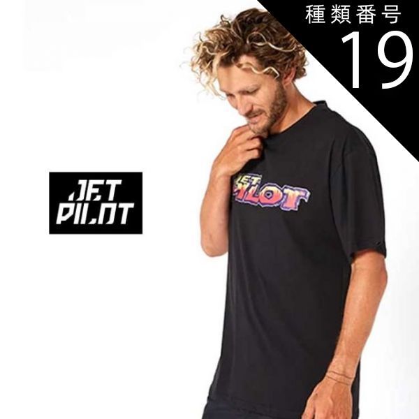 種類19：WHT/S 【JETPILOT/ジェットパイロット】S23500 COLOUR VISION TEE メンズ Tシャツ 半袖 レトロ ロゴTEE