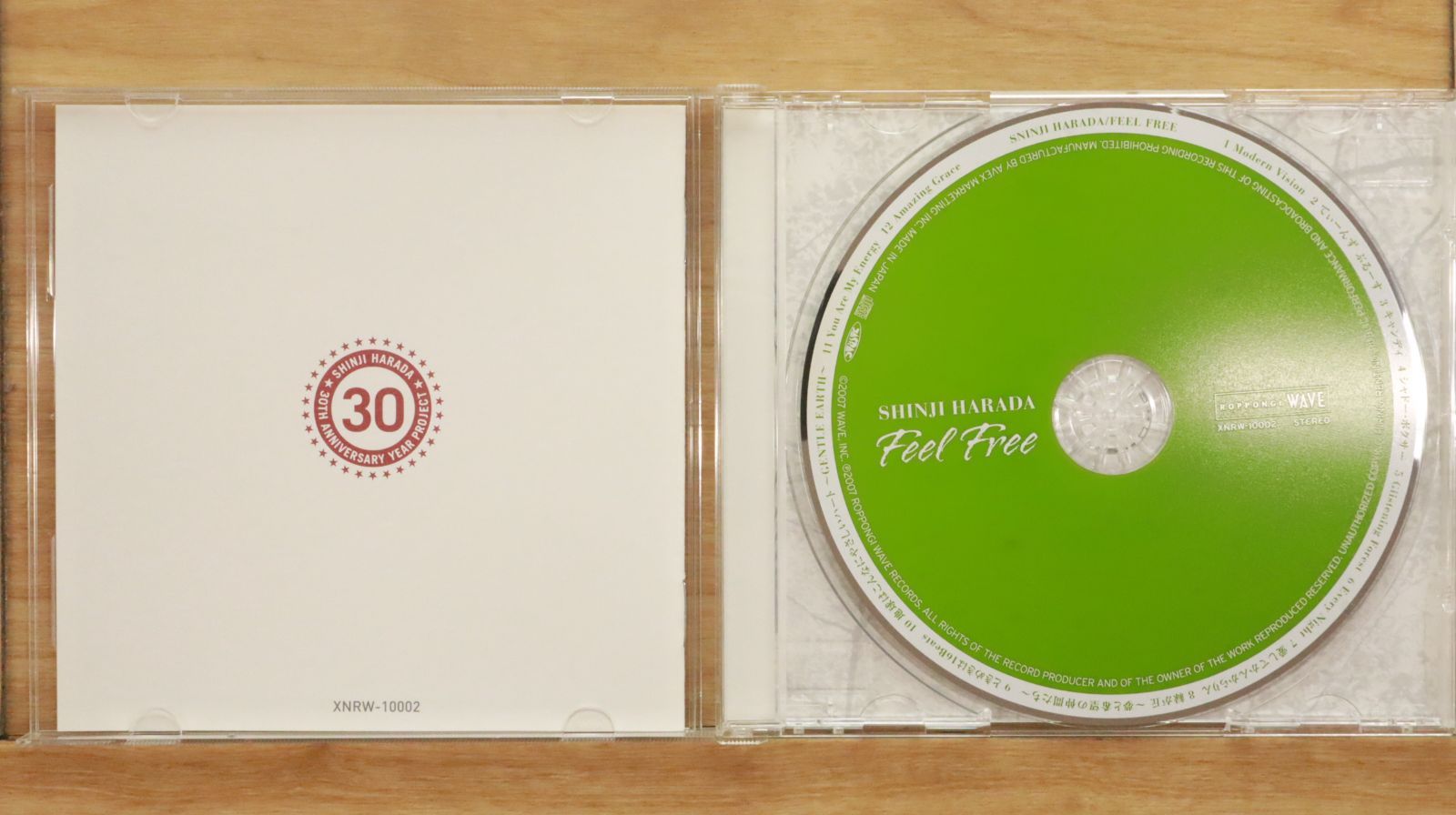 国内盤CD☆原田真二/Shinji Harada□ FEEL FREE 【XNRW10002