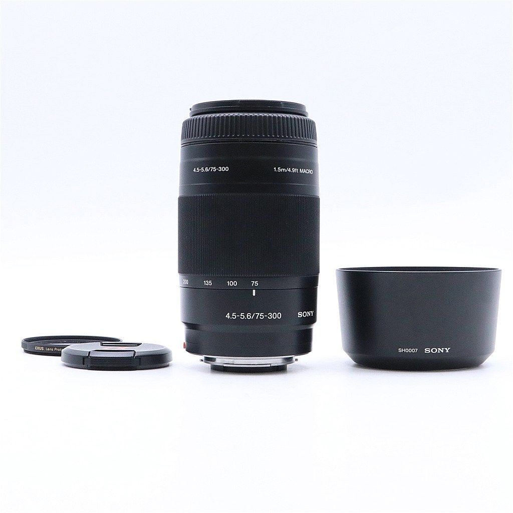 ☆極上美品☆ SONY ソニー用 AF 75-300mm F4.5-5.6 MACRO フード