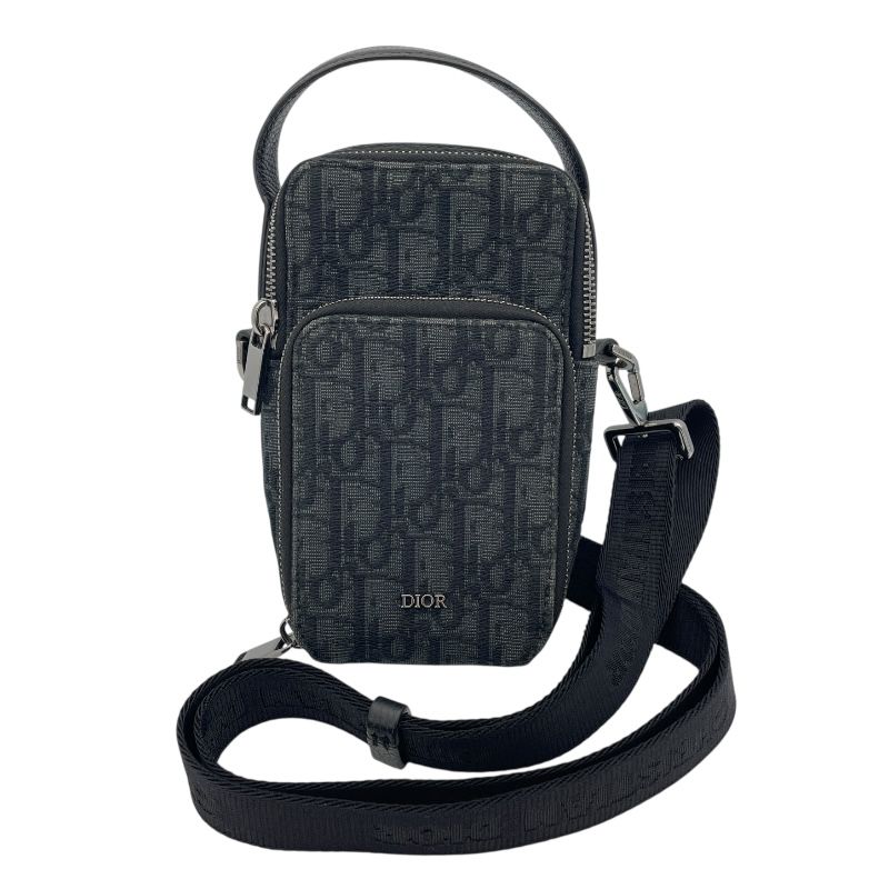 バーバリーブラックレーベル ボディバッグ レザー 黒 本革 ワン