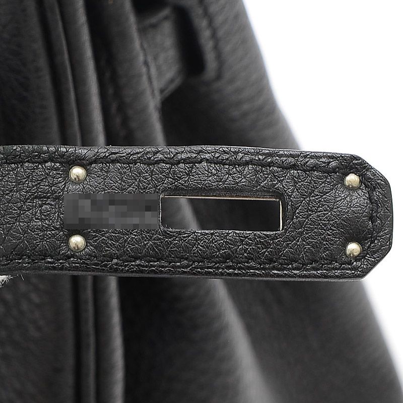 エルメス バーキン30 トリヨンクレマンス ブラック シルバー金具 □O