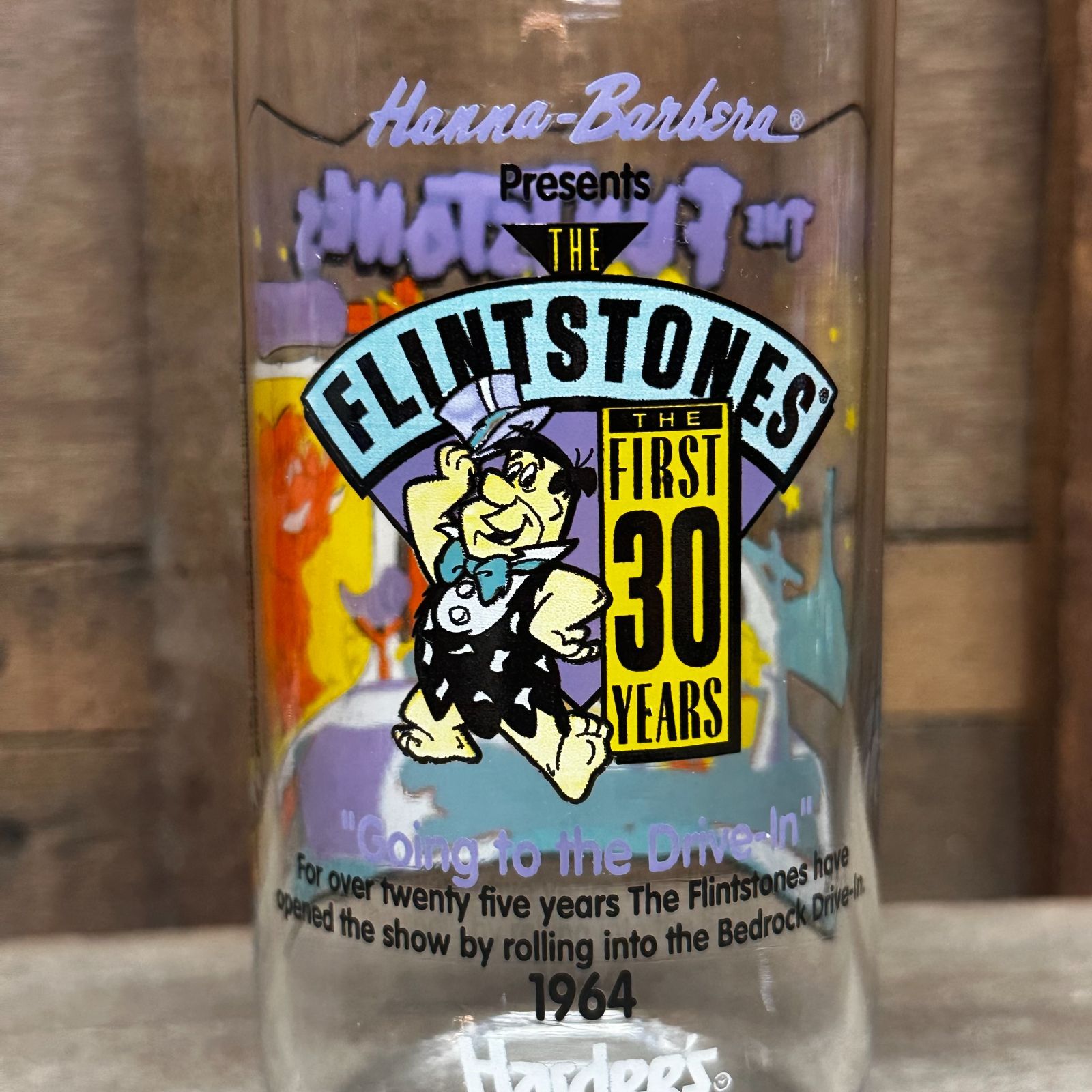 The flintstones フリントストーンズ　USA　アンティーク　グラス The flintstones フリントストーンズ USA アンティーク グラス
