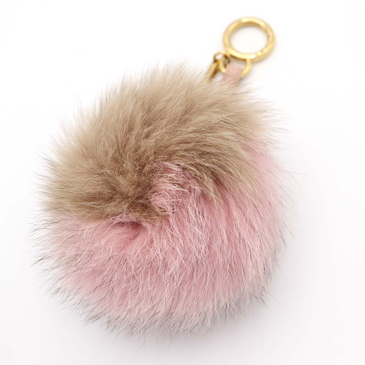 FENDI フェンディ チャーム ファー ポンポン バッグチャーム