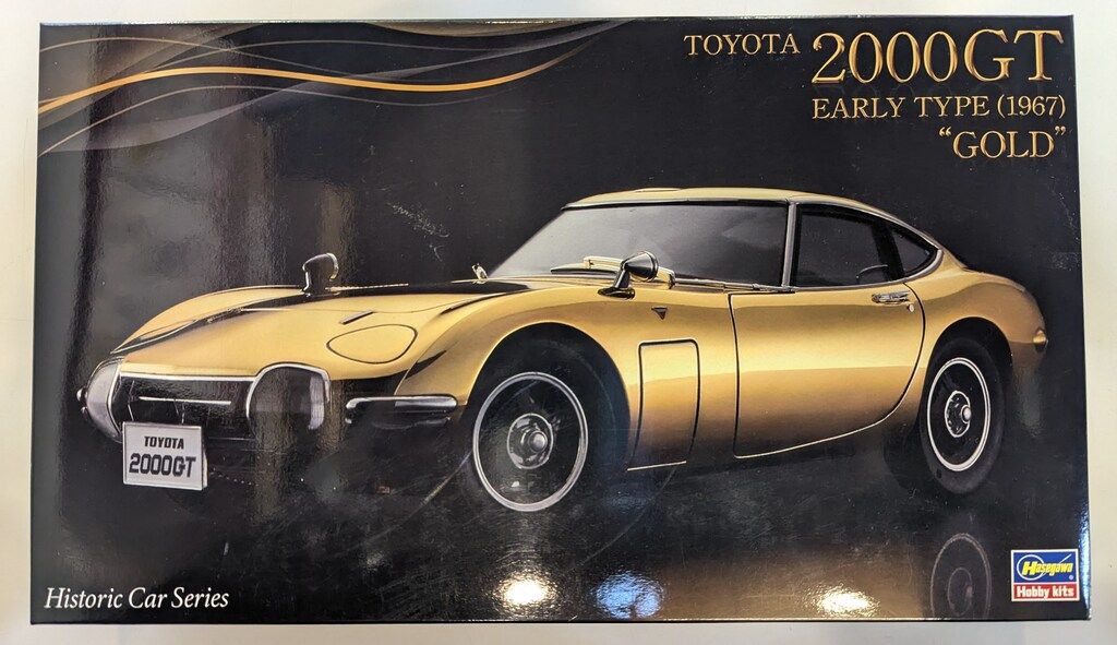 ハセガワ 1/24 ヒストリックカーシリーズ トヨタ 2000GT(前期型 ハセガワ 1/24 ヒストリックカーシリーズ トヨタ 2000GT(前期型