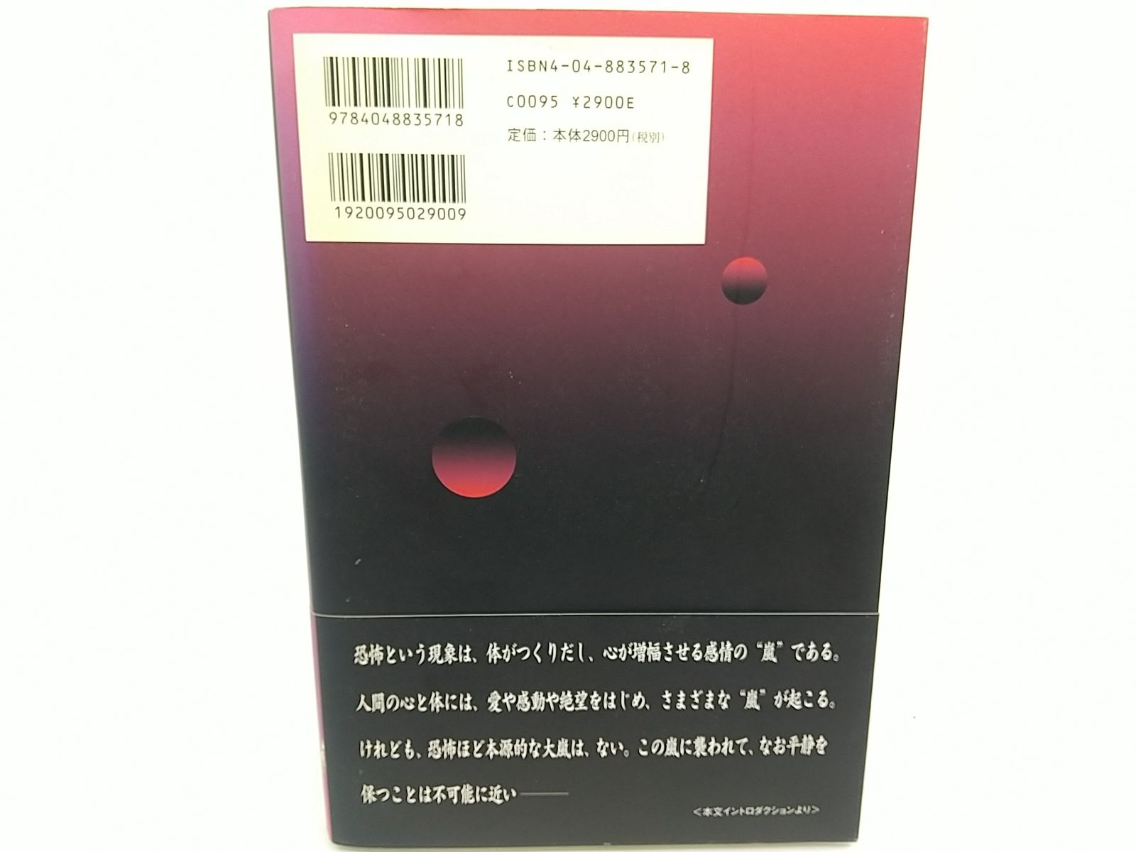 人気定番 初版】ホラー小説講義 荒俣宏 角川書店 2507-HAat-12 - メルカリ 文学・小説