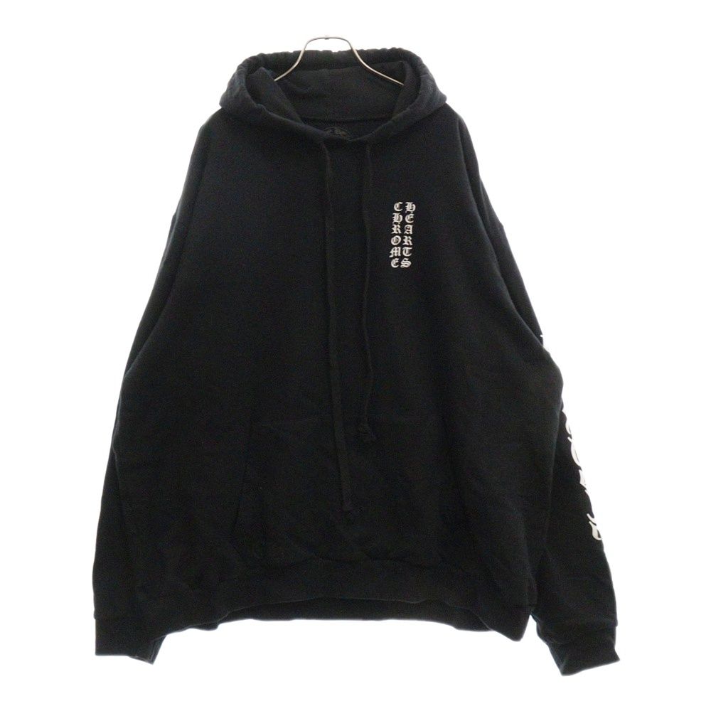 CHROME HEARTS (クロムハーツ) SWTSHRT PLVR プルオーバーパーカー ブラック