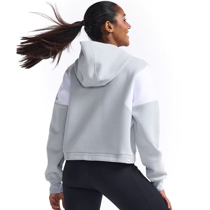 2XU ツータイムズユー Form Spliced Crop Hoodie ランニングアウター ウィメンズ レディース 女性 wr7212a-hbmwht 陸上 ランニング用品