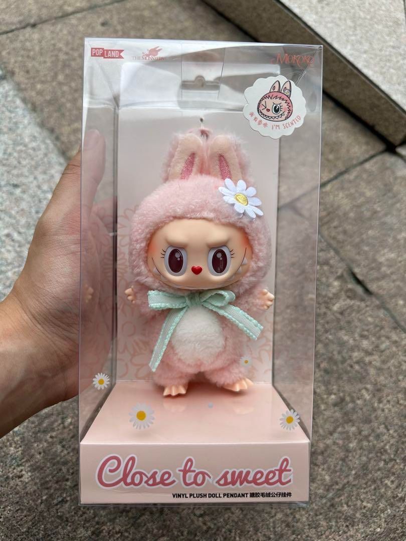 【正規品】POPMART Mokoko CloseToSweet LABUBU Pop Mart Labubu Mokoko Close to Sweet - Køb den her