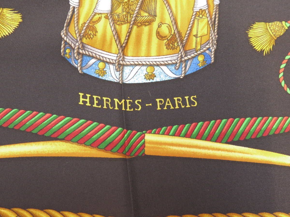 エルメス カレ90 スカーフ タンブールの太鼓 / LES TANBOURS HERMES