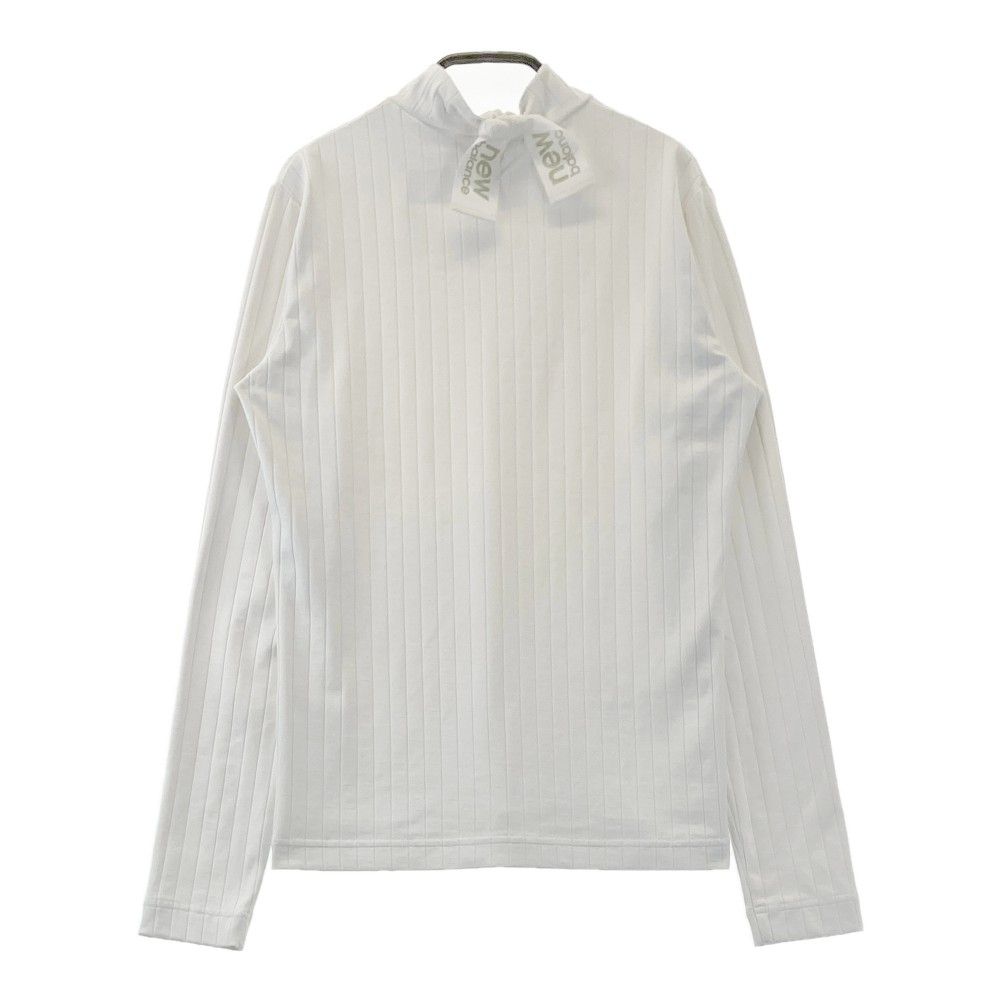 サイズ：1 NEW BALANCE GOLF ニューバランス  ハイネック長袖Tシャツ  ホワイト系 [240101454293] ゴルフウェア レディース ストスト サイズ：1 NEW BALANCE GOLF ニューバランス ハイネック長袖T