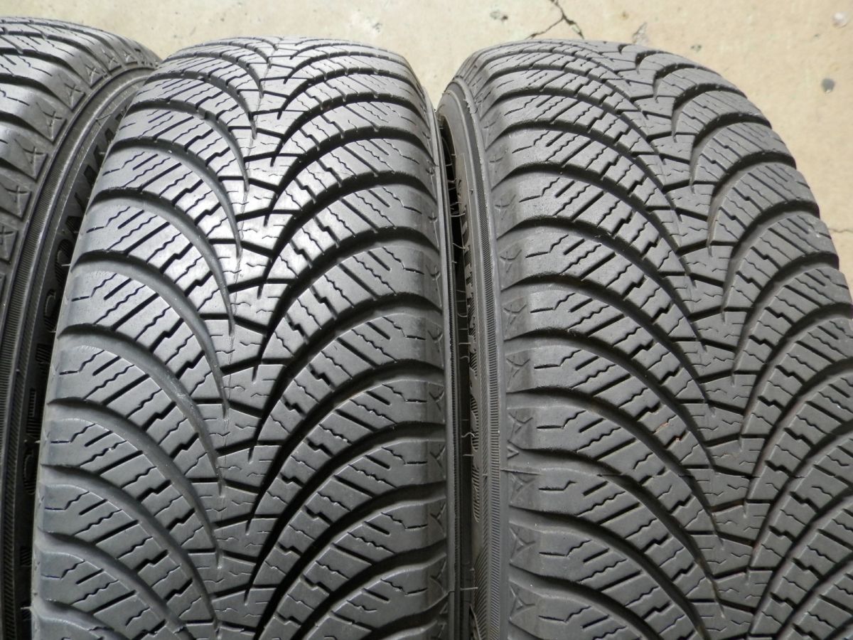 155 65R14 ダンロップ ALL SEASON MAX X AS1 オールシーズンタイヤ 4本SET 製 夏冬タイヤ