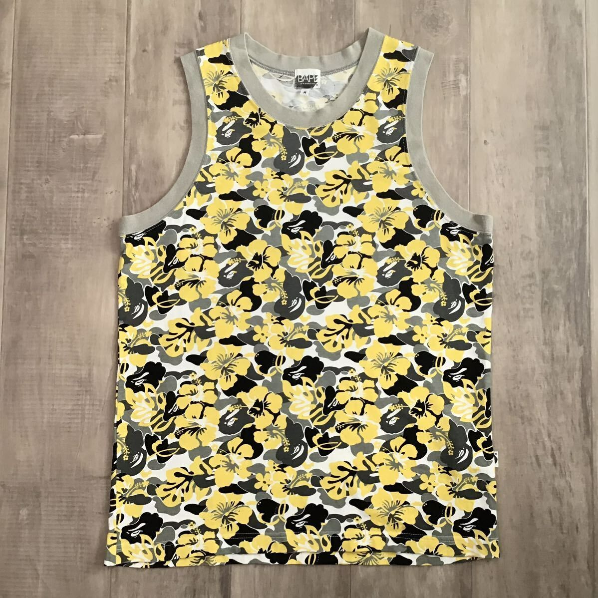 Aloha camo タンクトップ Mサイズ a bathing ape BAPE エイプ ベイプ 
