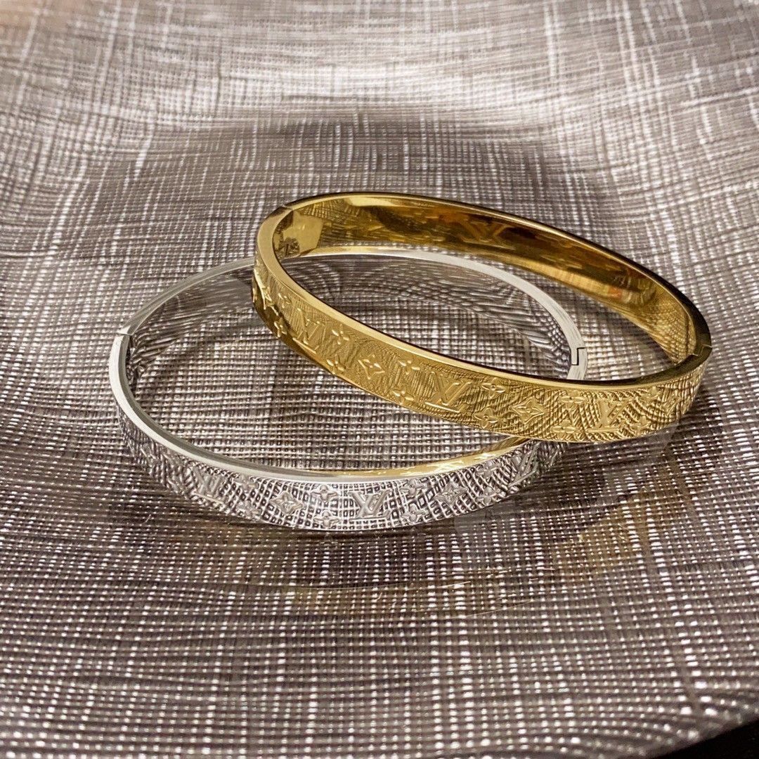 プリントレザーブレスレット??ルイ ヴィトン-MM輸入