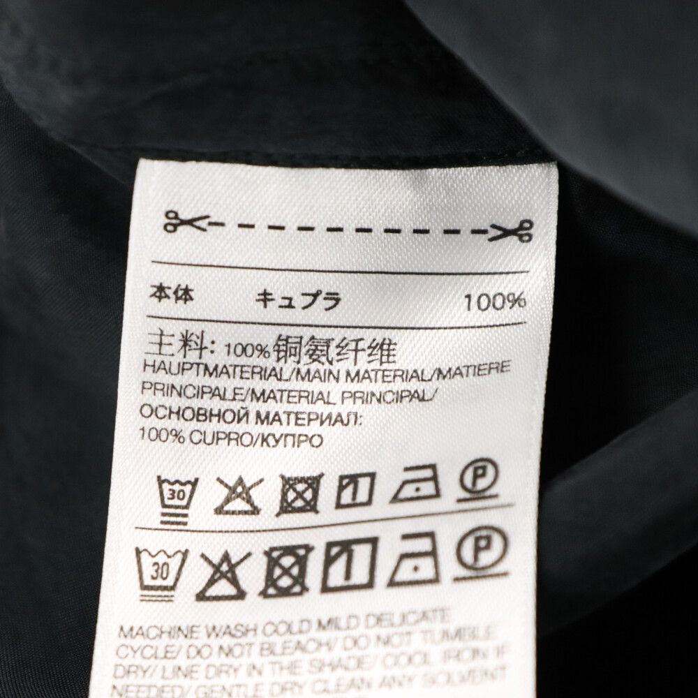 Y-3 (ワイスリー) 21SS M SHADE SANDED CUPRO HOODED TOP バックロゴ