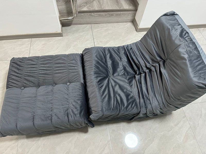 【美品】リーンロゼ トーゴ ソファ リプロダクト品 グレー リーン・ロゼ】ligne roset TOGO トーゴ 3人掛けソファ グレー
