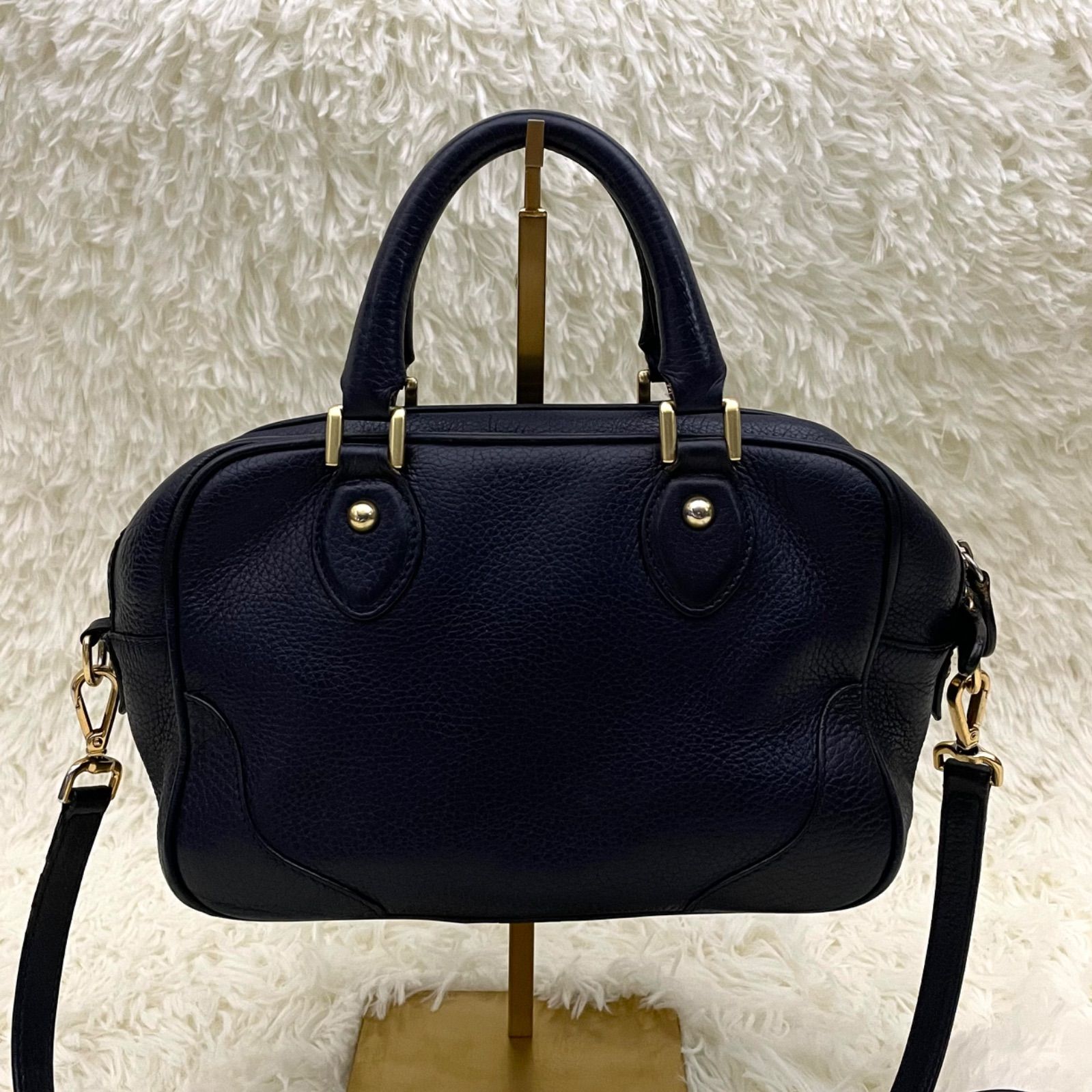 J&M DAVIDSON BABY MIA 2way フルレザー ミニ ボストン