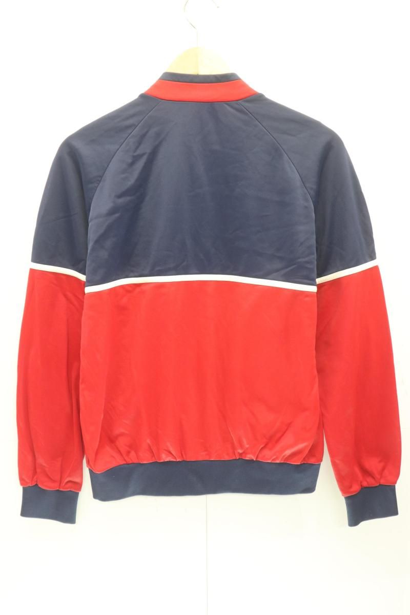 Trevois メンズジャージ トラックジャケット -- ジャージ トラックジャケット Trevois 162 紺 ネイビー 赤 レッド